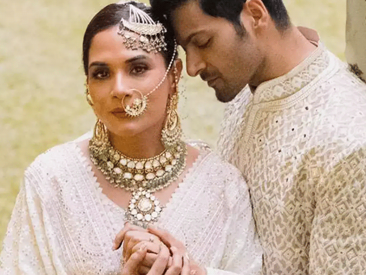 Richa Chadha spoke on intercaste marriage with Ali Fazal | दूसरे धर्म में शादी करने पर बोलीं ऋचा चड्ढा: कहा- ‘जब परिवार आपके साथ हो तो कोई दिक्कत नहीं आती, प्यार बस प्यार होता है’