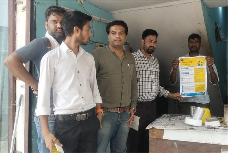 Shopkeepers were counselled to stop child labour