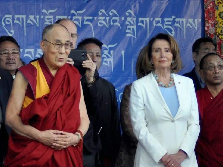 US China | US Resolve Tibet Act Update; China Dalai Lama Agreement | अमेरिका में तिब्बत पर चीनी कब्जे के खिलाफ बिल पास: दलाई लामा से मिलने भारत आएंगी नैंसी पेलोसी, इनके ताइवान दौरे से भड़का था चीन