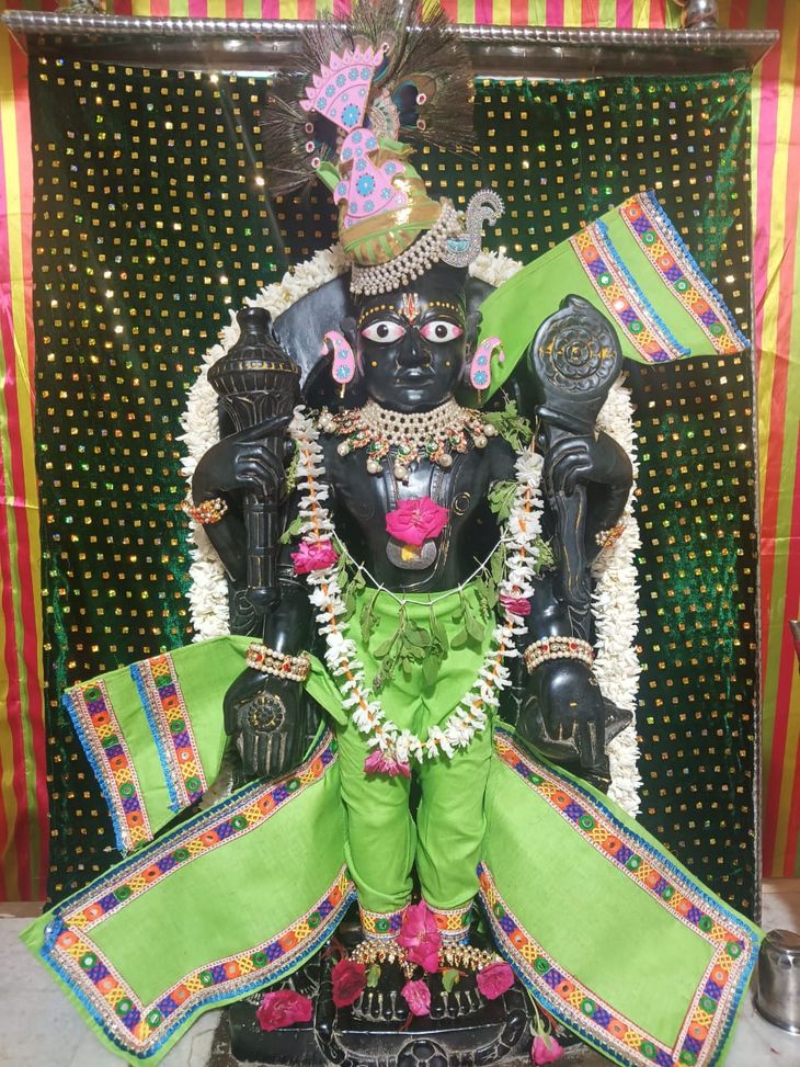 Lord Ranchhodrai was beautifully decorated | भगवान रणछोड़राय का मनमोहक ...
