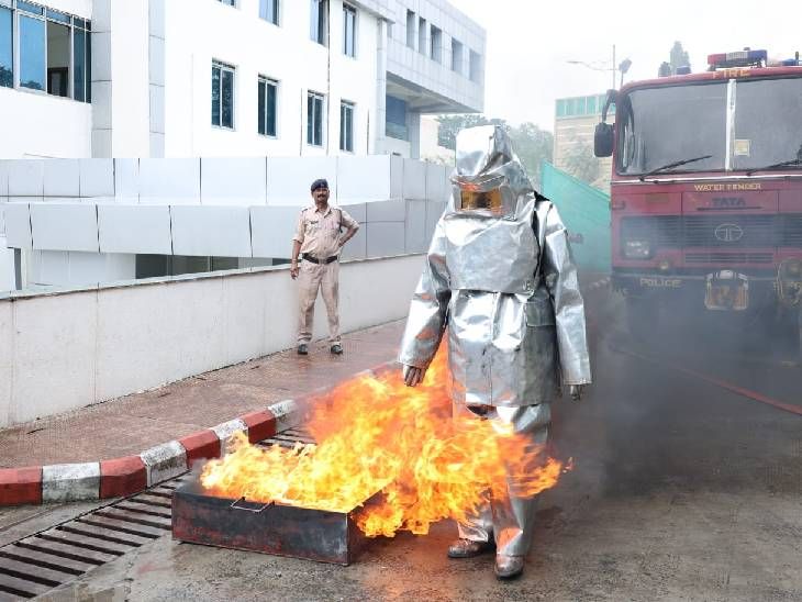 MP: Fire safety training for security personnel at police headquarters ...