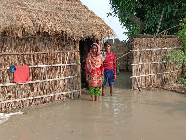Flood water entered Balua Panchayat of Piprasi block | पिपरासी प्रखंड ...