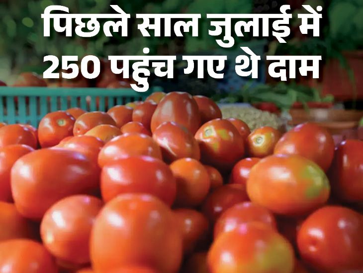 देश के ज्यादातर राज्यों में टमाटर ₹70 के पार: ज्यादा गर्मी के बाद भारी बारिश से सप्लाई प्रभावित, आलू-प्याज भी महंगे हुए