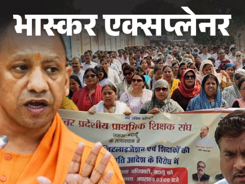 UP Teachers Digital Attendance Decision Explained; BJP | Yogi Adityanath