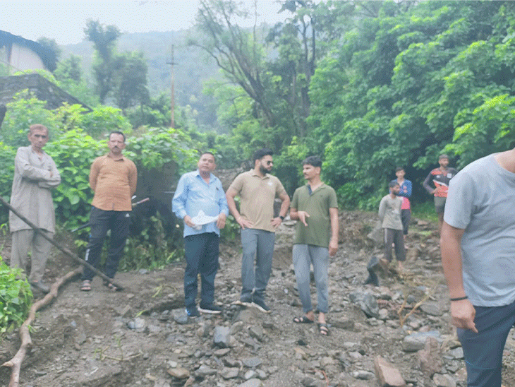 Himachal weather forecast; Cloud burst pounta sahib heavy rain Orange alert Shimla Manali