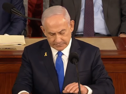 Netanyahu delivers address to Congress | इजराइली PM नेतन्याहू ने अमेरिकी संसद को संबोधित किया: ईरान को अमेरिका-इजराइल का सबसे बड़ा दुश्मन बताया; कहा- अब जीत बेहद करीब