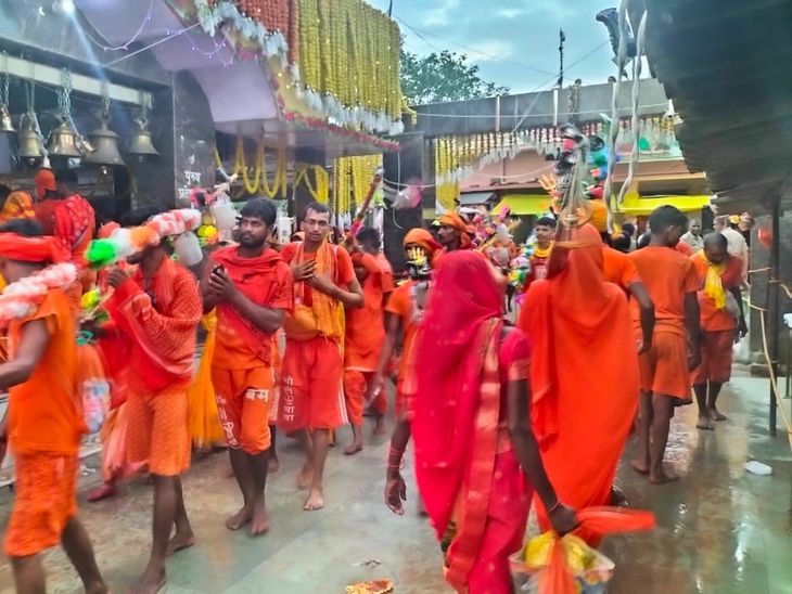 The slogan of Bol-Bam resonated in Baba Shivdwar Dham in Sonbhadra
