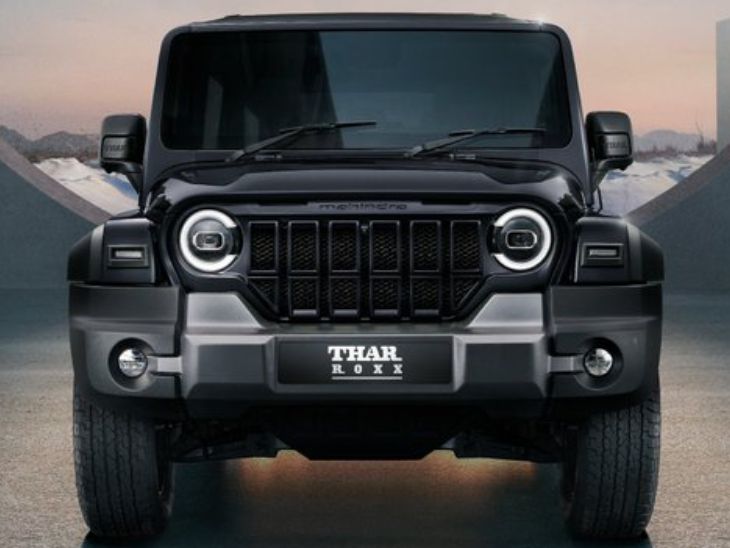 Mahindra Thar Rocks front look revealed