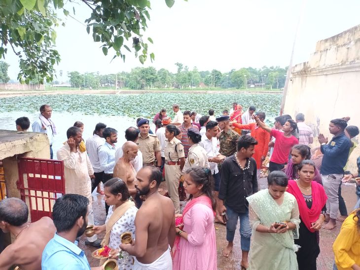 Raksha Sutra tied to brothers and green trees | भाइयों और हरे वृक्षों ...