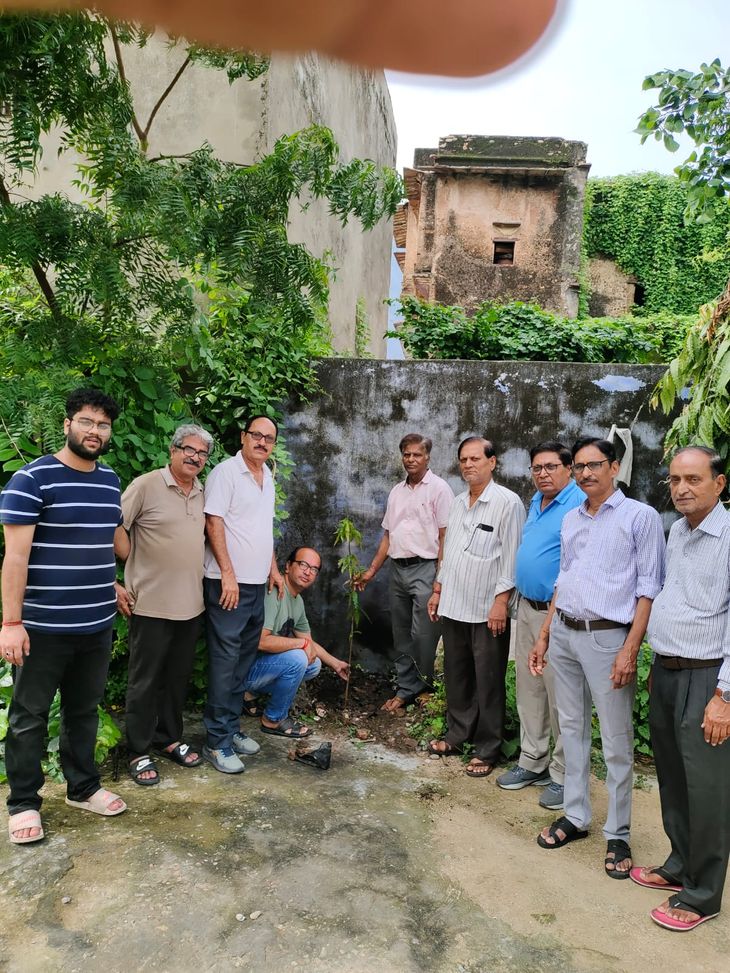 Citizens joined Dainik Bhaskar's One Tree, One Life campaign, planted ...