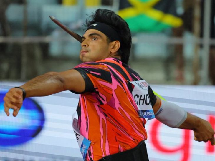 लॉज़ेन डायमंड लीग में नीरज का 89.49 मीटर का थ्रो: सीज़न का सर्वश्रेष्ठ, फ़ाइनल के लिए क्वालिफाई; उन्होंने पेरिस ओलिंपिक में 89.45 मीटर थ्रो किया था।