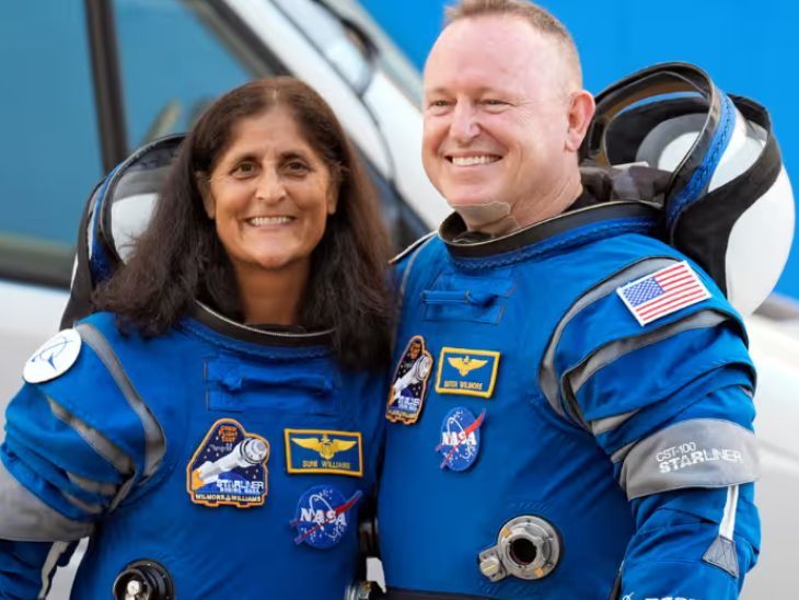 NASA Sunita Williams and Bush will return from space in February 2025 spacex dragon crew-9 spacecraft | फरवरी 2025 में अंतरिक्ष से लौटेंगे सुनीता विलियम्स और बुश: NASA ने कहा- स्पेसएक्स के ड्रैगन से वापसी होगी; 80 दिन से स्पेस में हैं