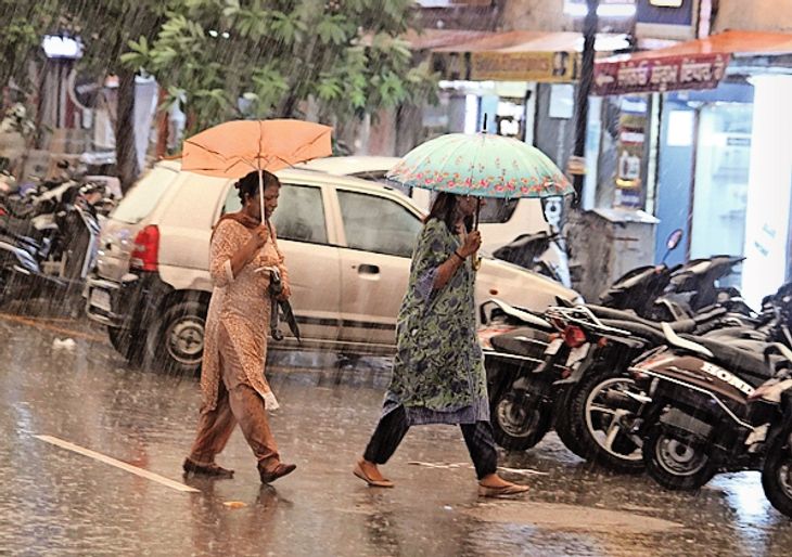 Despite the humidity and heat, the 10year rainfall record was broken
