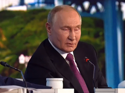 Putin said- Kamala Harris is preferred as US President | पुतिन बोले- कमला हैरिस को अमेरिकी राष्ट्रपति बनते देखना चाहूंगा: कहा- ट्रम्प ने रूस पर ज्यादा प्रतिबंध लगाए, वे ऐसा नहीं करेंगी