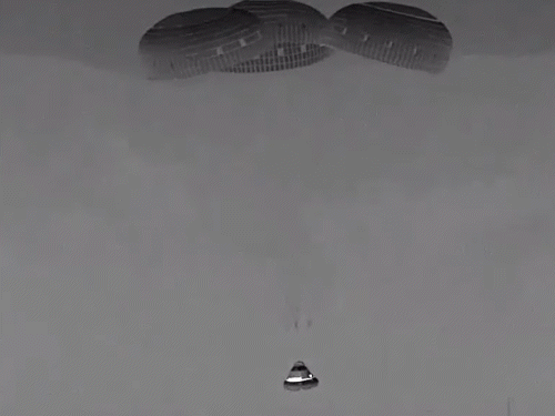 Starliner space station return, sunita williams | सुनीता विलियम्स के बिना स्टारलाइनर स्पेस क्राफ्ट धरती पर लौटा: न्यू मैक्सिको के रेगिस्तान में हुई लैंडिंग, खराबी के बाद खाली लाने का फैसला हुआ