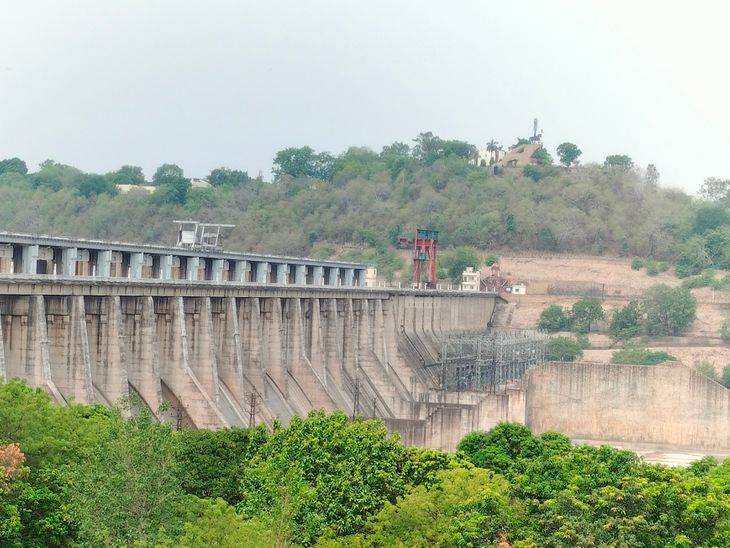 The water level of Rana Pratap Sagar Dam reached 1154.48 feet | राणा ...