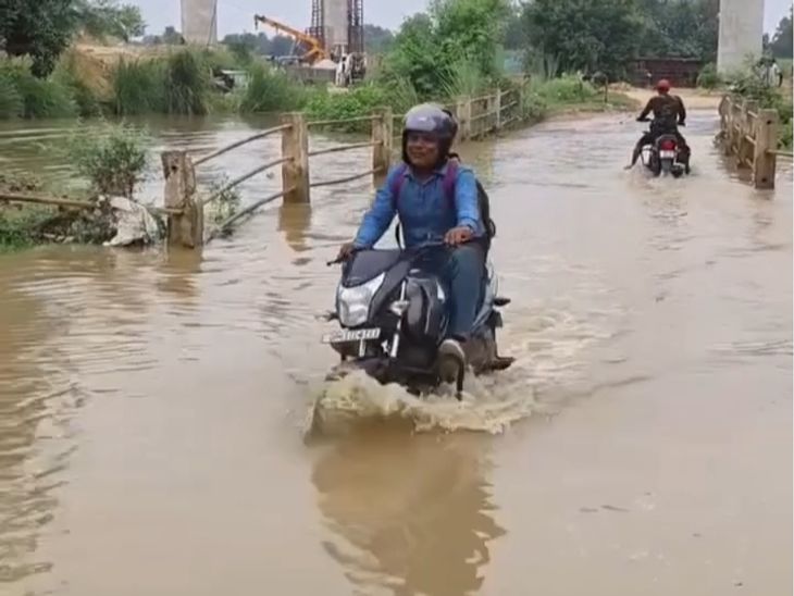 Ganga water level increased in Chunar