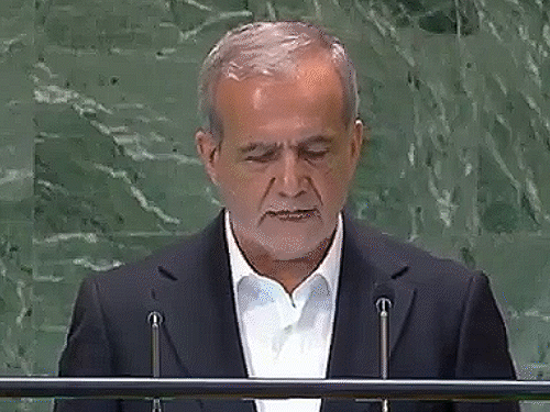 Iran’s president tells Israel’s strikes in Lebanon cannot go unanswered | UN में ईरान बोला- इजराइल को रोकना जरूरी: नहीं रोका तो पूरी दुनिया में जंग छिड़ेगी, लेबनान अटैक का हम अभी जवाब नहीं देंगे
