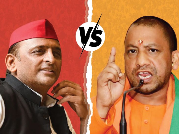 UP CM Yogi Adityanath VS Akhilesh Yadav; BJP SP | By-Election 2024