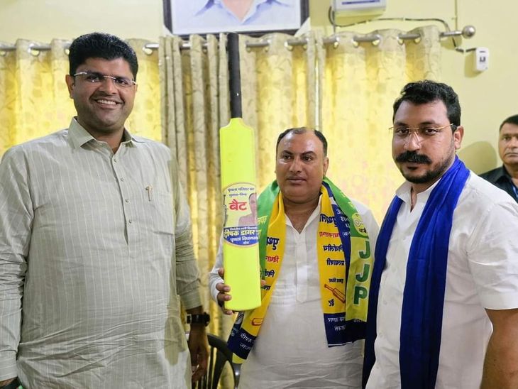 Prithla JJP ASP supported candidate Deepak Dagar update