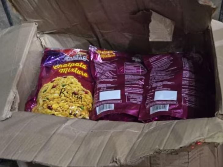 Cocaine worth Rs 2000 crores hidden in packets of namkeen seized in Delhi | दिल्ली में 2,000 करोड़ रुपए की कोकीन जब्त: नमकीन के पैकेट में छिपाई थी, इसी सिंडिकेट की 5,600 करोड़ की ड्रग्स 8 दिन पहले पकड़ाई थी
