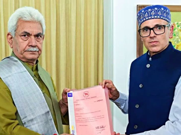 Omar can take oath as CM of Jammu and Kashmir today | जम्मू-कश्मीर से राष्ट्रपति शासन हटा: 2018 में महबूबा मुफ्ती के इस्तीफे के बाद लगा था; आज उमर CM पद की शपथ ले सकते हैं