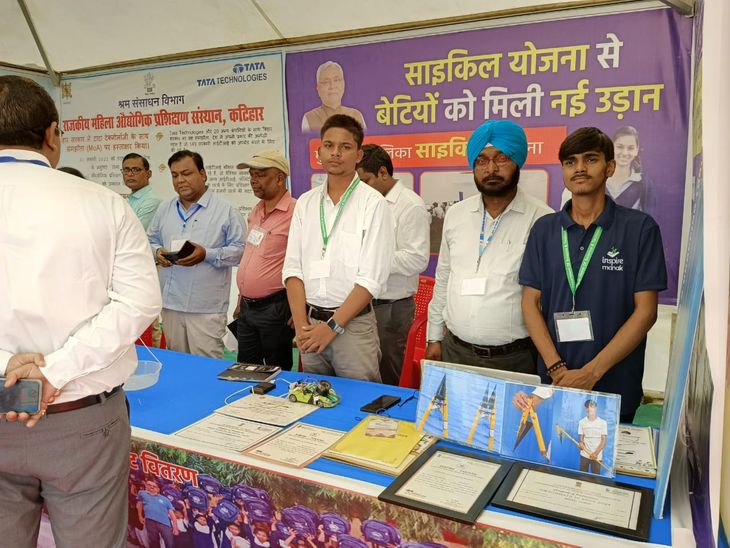 Equipment related to basic literacy and numeracy and Inspire Award were