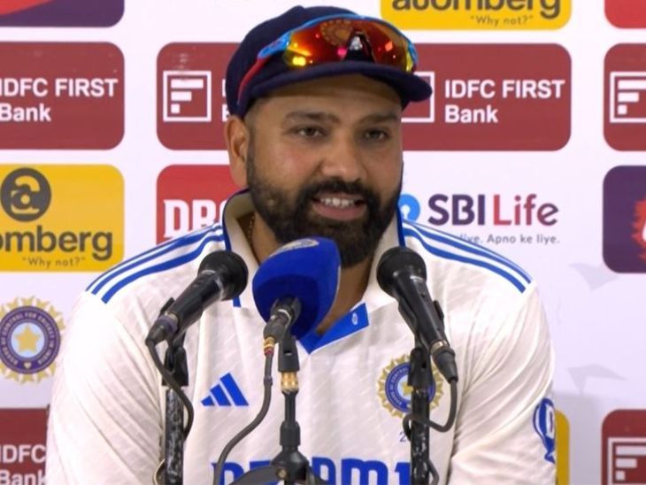 प्रेस कॉन्फ्रेंस में आते ही रोहित ने कहा- तलवार से मारो गोली: टॉस जीतकर पहले बल्लेबाजी करना गलत फैसला; पंत के घुटने पर हल्की सूजन.