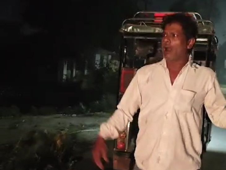 Faeces was placed in a milk crate and thrown in the shop; VIDEO