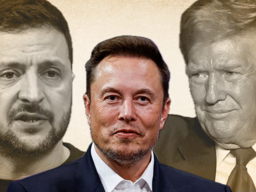 Ukraine Russia War; Donald Trump Volodymyr Zelensky | Elon Musk | ट्रम्प-जेलेंस्की की बातचीत में मस्क के शामिल होने का दावा: तीनों की 25 मिनट तक बात हुई; ट्रम्प बोले- यूक्रेन जंग में साथ दूंगा