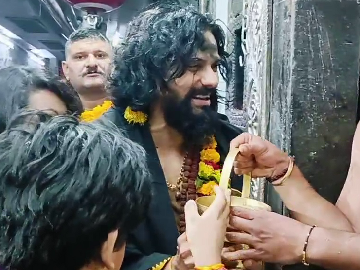 Film actor Arpit Ranka reached Mahakal temple