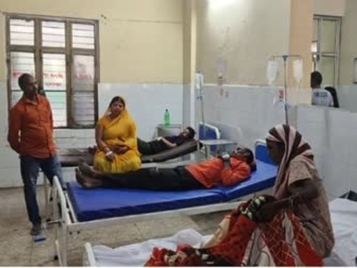 Isolation ward made in district hospital for dengue