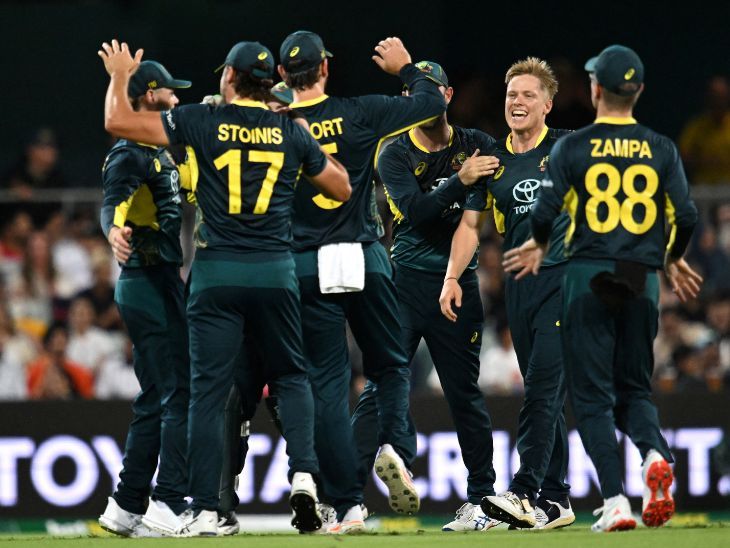 पहले टी20 में ऑस्ट्रेलिया ने पाकिस्तान को 29 रनों से हराया: बारिश के कारण 7-7 ओवर का मैच, एलिस-बार्टलेट ने लिए 3-3 विकेट