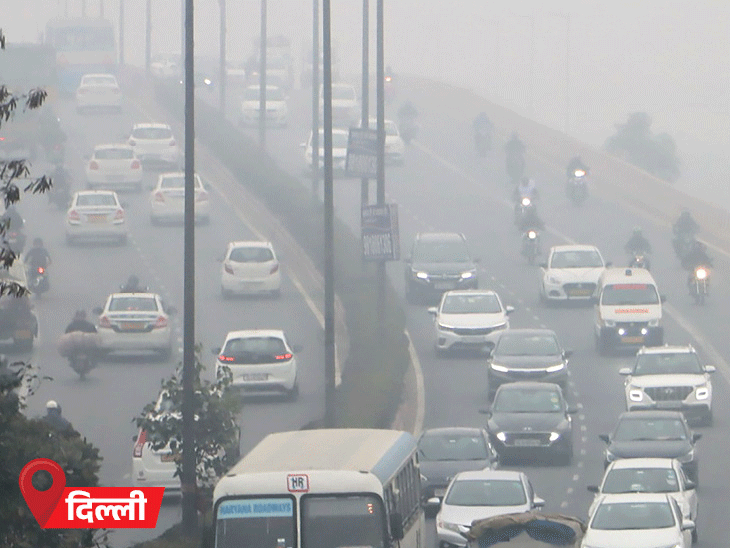 MP UP IMD Weather Update; Rajasthan Kanpur Visibility | Delhi Cold Wave Fog Alert | MP-UP समेत 6 राज्यों में घने कोहरे का अलर्ट: कानपुर-गोरखपुर में विजिबिलिटी 500 मीटर; राजस्थान के माउंट आबू में तापमान 5°