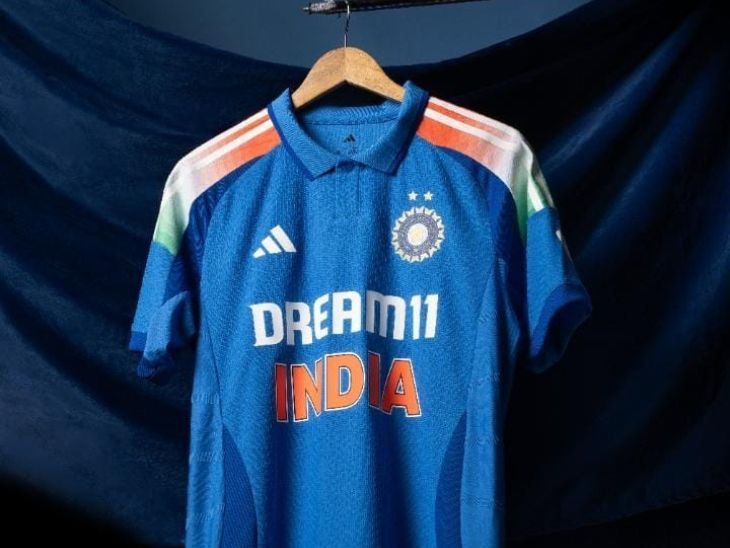 BCCI launches Team India's new ODI jersey