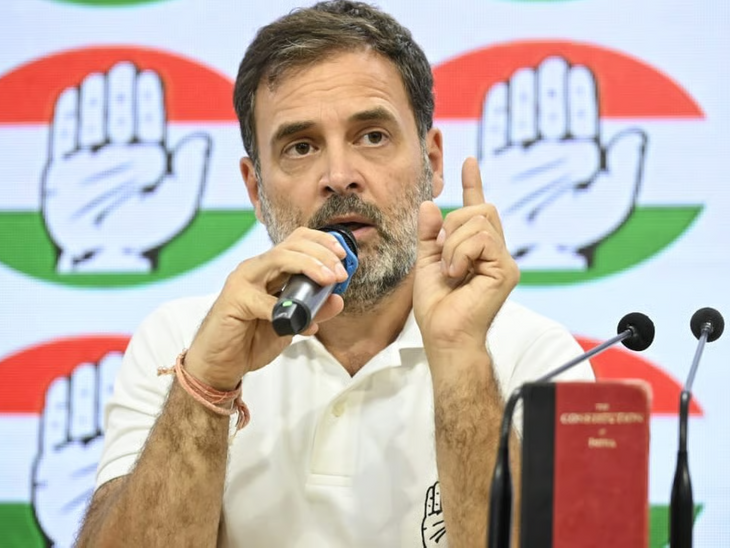 Rahul Gandhi Vs GST Tax; PM Narendra Modi | New Tax Slab | राहुल बोले-मोदी सरकार नया टैक्स स्लैब लाने की तैयारी में: ₹1500 से ज्यादा के कपड़ों पर GST 12% से 18% करेगी, यह अन्याय है