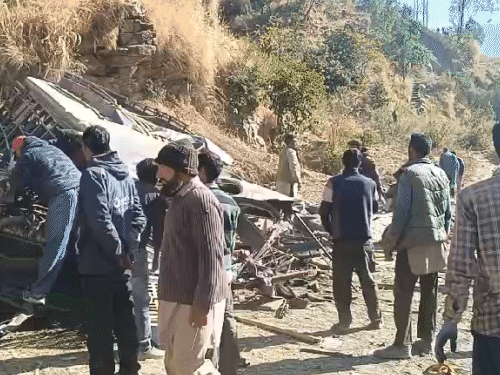 Himachal News: Kullu Anni Private bus accident one dead | हिमाचल में खाई में गिरी प्राइवेट बस: ड्राइवर की मौत, 20 से ज्यादा लोग घायल, करसोग से आनी जाते वक्त करंथल के पास हादसा – Anni News