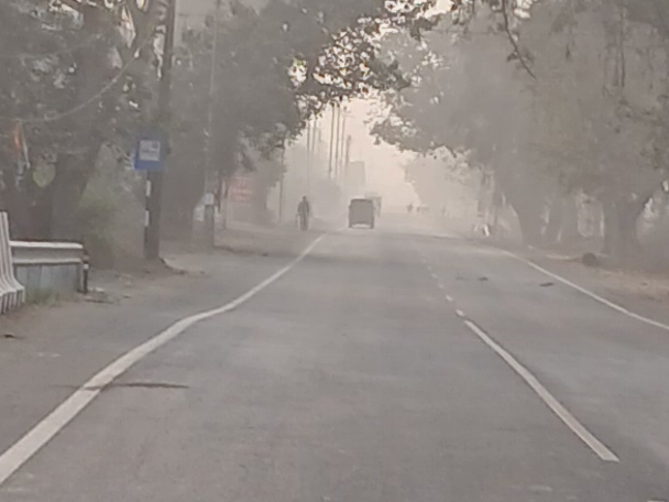 The sea shivered due to cold winds, night temperature was 10 degrees ...