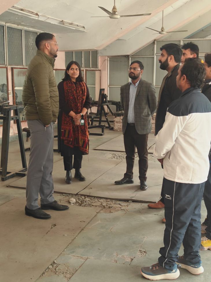 Guru Nanak Stadium’s gym will be upgraded for the players. Guru Nanak Stadium’s gym will be upgraded for players – Ludhiana News