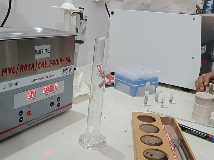 A modern research lab was set up in the chemistry department of MV ...