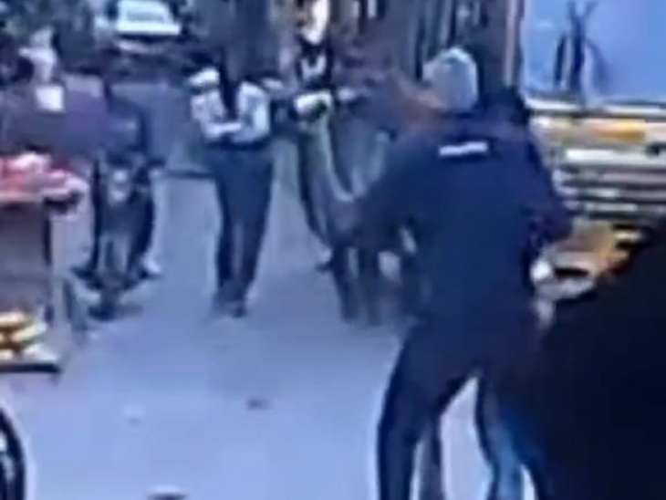 A gun was brandished during a dispute in Agra