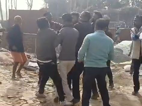 Fierce fighting between two parties over land dispute