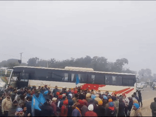 Punjab Roadways Punbus PRTC Government Employees 3 Days Strike Update ...