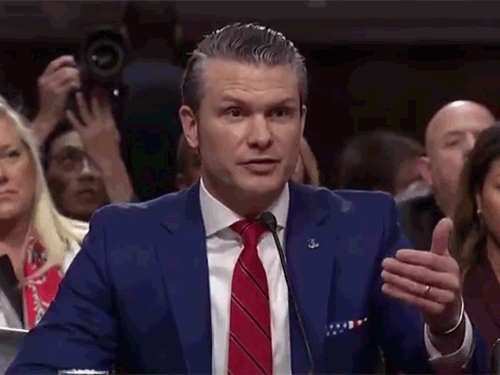 Senate holding confirmation hearing for Trump defense pick Pete Hegseth | ट्रम्प के रक्षा मंत्री सीनेट के सामने पेश हुए: कहा- वामपंथी मीडिया बदनाम कर रही, महिलाओं का सम्मान करता हूं; शराब छोड़ने का वादा नहीं किया