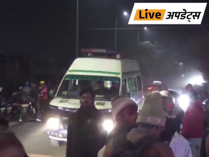 Container collapses at cement factory in Odisha, workers buried under tons of coal | भास्कर अपडेट्स: ओडिशा में सीमेंट फैक्ट्री में कंटेनर गिरा, कई टन कोयले में दबे मजदूर