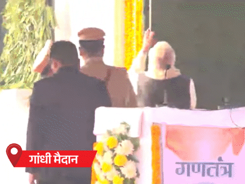 Bihar Republic Day 2025 Parade LIVE Video Update; Nitish Kumar Tejashwi Yadav