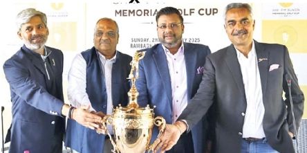 PM Rungta Memorial Golf Cup 2025: Trophy unveiled | पी.एम. रूंगटा ...