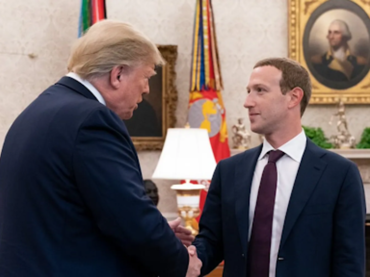 Meta agrees m payout to Trump over suspended accounts | ट्रम्प को 217 करोड़ का मुआवजा देंगे मार्क जुकरबर्ग: कोर्ट के बाहर मामले को निपटाया; मेटा ने 2021 में फेसबुक-इंस्टा अकाउंट बंद किया था