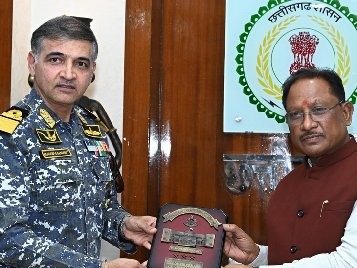 National Defense College Army Navy Air Force Officer Visit Chhattisgarh ...