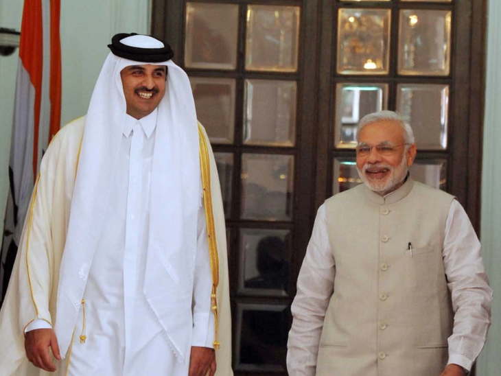 Qatar Amir Sheikh Tamim Bin Hamad Al-Thani to visit India on February 17 | कतर के अमीर 17 फरवरी को भारत आएंगे: पीएम मोदी के साथ द्विपक्षीय वार्ता, भारत के लिए क्यों खास है कतर